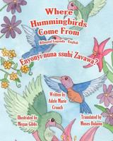 Where Hummingbirds Come From Bilingual Hungarian-English 148204059X Book Cover