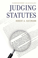 Judging Statutes 0190263296 Book Cover