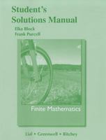Finite Mathematics Student's Solutions Manual 0321748670 Book Cover