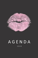 agenda 2020: linda agenda 2020, desde 1 de enero al 31 de diciembre para estar organizada es un regalo ideal para hacer.tama�o 6 in x 9 in( en espa�ol) 1704040922 Book Cover