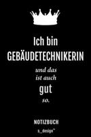 Notizbuch f�r Geb�udetechniker / Geb�udetechnikerin: Originelle Geschenk-Idee [120 Seiten kariertes blanko Papier] 1677579390 Book Cover