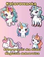 Kolorowanka 50 wspanialych jednorozców Odpowiednia dla dzieci w wieku od 4 lat (Italian Edition) B0GLHVVH1J Book Cover