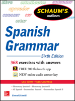 Schaum's Outline of Spanish Grammar 0070580472 Book Cover