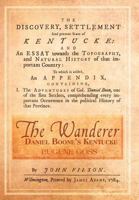 The Wanderer: Daniel Boone's Kentucke 1505586461 Book Cover