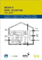 BREDEM-8 Model Description: 2001 Update 1860815375 Book Cover