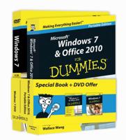 Windows 7 and Office 2010 For Dummies (For Dummies (special book + 2DVD package) 0470921714 Book Cover