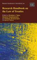 Research Handbook on the Law of Treaties 1785369512 Book Cover