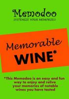 Memodoo Memorable Wine 1939235324 Book Cover