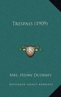 Trespass 1165161230 Book Cover