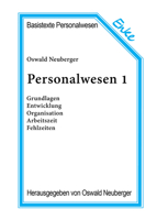 Personalwesen 1 (Basistexte Personalwesen) 3828245625 Book Cover