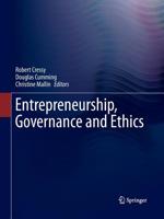 Entrepreneurship, Governance and Ethics 9400729251 Book Cover