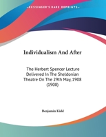 Individualism and After 054883539X Book Cover