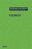 Schriftzeichen Der Wahrheit: Zur Philosophie Der Filmsprache 0982530927 Book Cover