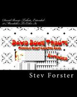 David Bowie Tribute - Mandala Adult Coloring Book Extended 152337117X Book Cover