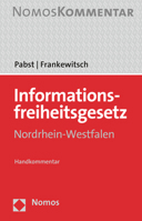 Informationsfreiheitsgesetz Nordrhein-westfalen: Handkommentar 3848784521 Book Cover