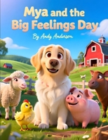 Mya and the Big Feelings Day (Mya the White English Cream Golden Retriever) B0GDXNK127 Book Cover