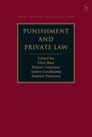 Punishment and Private Law 1509949461 Book Cover