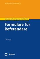 Formulare Fur Referendare 3848720949 Book Cover