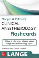 Clinical Anesthesiology Flash Cards 0071797947 Book Cover