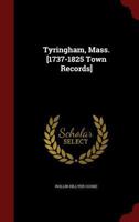 Tyringham, Mass. [1737-1825 Town Records] 1017038139 Book Cover