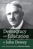 Democracy and Education 1449979203 Book Cover