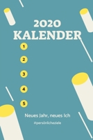 2020 KALENDER NEUES JAHR, NEUES ICH #PERSÖNLICHEZIELE: A5 Notizbuch PUNKTIERT für gute Vorsätze 2020 | Erfolg | Selbstverwirklichung | Erfolgstagebuch ... | Eintragbuch zum Ausfüllen (German Edition) 1678393622 Book Cover