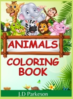 Animals Coloring Book ( Vol 2 ): Cute Coloring Book with Animal Designs for girls / kids kids ages 7+ Activity Book for Kids 1008916641 Book Cover