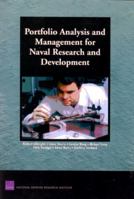 Portfolio Analysis and Management for Naval Research and Development 0833036815 Book Cover