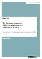 Der Zusammenhang Von Differenzeinkommen Und Lebenszufriedenheit 3656796386 Book Cover