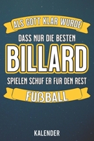 Kalender: 2020 A5 1 Woche 2 Seiten - 110 Seiten - Als Gott klar wurde Billard 1655651862 Book Cover