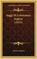 Saggi Di Letteratura Inglese (1913) 1160249350 Book Cover