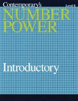 Number Power TABE - Introductory/Level E 0809206099 Book Cover