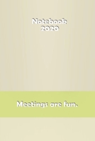 Lined Notebook: 2020 Daily Planner - To Do List, Appointment Notebook, Financial Planner 1676151400 Book Cover