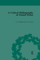 A Critical Bibliography of Daniel Defoe 0367876183 Book Cover