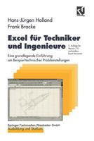 Excel Fur Techniker Und Ingenieure: Eine Grundlegende Einfuhrung Am Beispiel Technischer Problemstellungen 3528154780 Book Cover