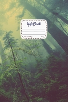 Notebook: Forest Notebook Journal perfect gift for boys, girls, men, kids and Forest lovers Diary Journal Planner Or Sketchbook Calligraphy and Hand Lettering Size 6 x 9 120 lined pages 1673648878 Book Cover