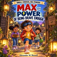 Max and the Power of Being Brave Enough: The Courage Power B0HJ1NFC7X Book Cover