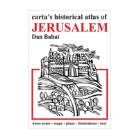 Carta's Historical Atlas of Jerusalem 9652208396 Book Cover