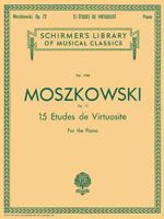 MOSZKOWSKI - Estudios de Virtuosidad Op.72 para Piano 0793552028 Book Cover