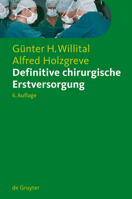 Definitive chirurgische Erstversorgung (German Edition) 3110185512 Book Cover