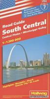 USA 7 South Central hallwag (+r) (USA Road Guides) 3828302831 Book Cover