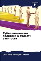 Субнациональная политика в области занятости 6206252183 Book Cover