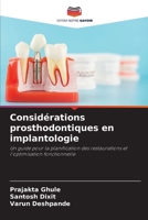 Considérations prosthodontiques en implantologie 6209619592 Book Cover