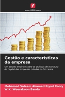 Gestão e características da empresa: Um estudo empírico sobre as práticas de estrutura de capital das empresas cotadas no Sri Lanka 6206352773 Book Cover