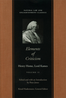 Elements of Criticism, Volume II 1016850719 Book Cover