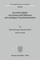 Erwerbsverlaufe Von Frauen Und Mannern Mit Niedrigen Versichertenrenten 3428154983 Book Cover