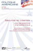 Sécurité et Libertés (Revue Politique Americaine) (French Edition) 2343058474 Book Cover