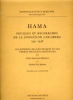 Hama Iii,2: Les Poteries Hellenistiques Et Les Terres Sigillees 8772881488 Book Cover