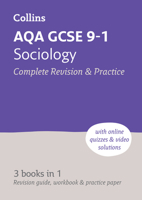 AQA GCSE 9-1 Sociology All-in-One Complete Revision and Practice: Ideal for home learning, 2023 and 2024 exams 0008535027 Book Cover