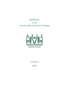 Journal of the American Research Center in Egypt, volume 58 1948488957 Book Cover